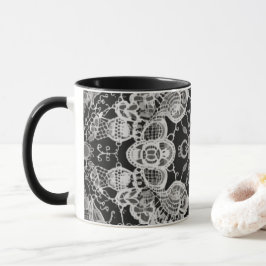 Lace Floral Harmony Tasse