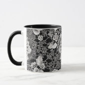 Lace Floral Harmony Tasse (Links)