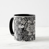 Lace Floral Harmony Tasse (Vorderseite Links)