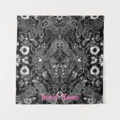 Lace Floral Harmony Wandteppich (Vorderseite (Horizontal))