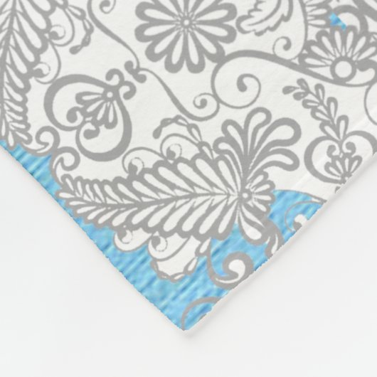 Lace Frame Fleecedecke (Ecke)