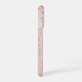Lace Frame - Romantic Pastel Pink Phone Case iPhone 16 Hülle (Rechte Seite)