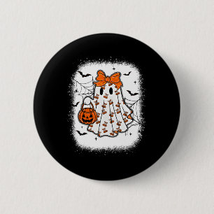 Lace Ghost Coquette Bow Pumpkin Cherry Girly Niedl Button