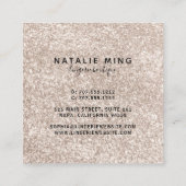 Lace Lingerie Boutique Logo Treuekarte (Rückseite)