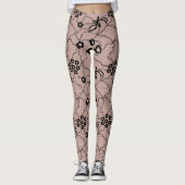 Lace Pattern Leggings (Vorderseite)