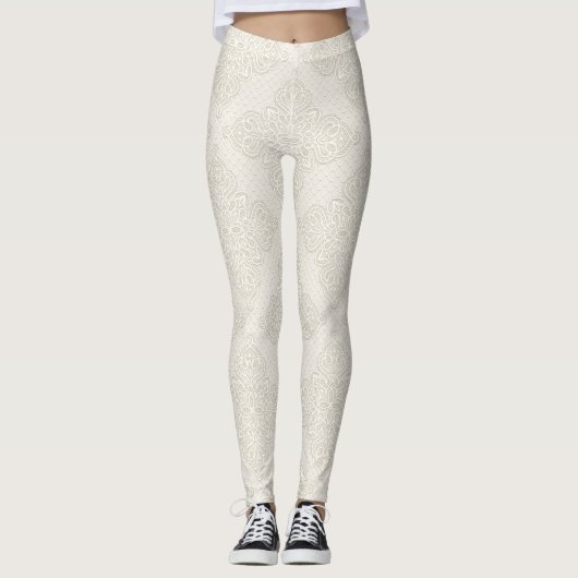 Lace Pattern Leggings (Vorderseite)
