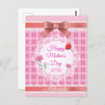 Lace Ribbon Happy Mother Day