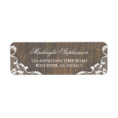 Lace Rustic Wood Wedding (Vorne)