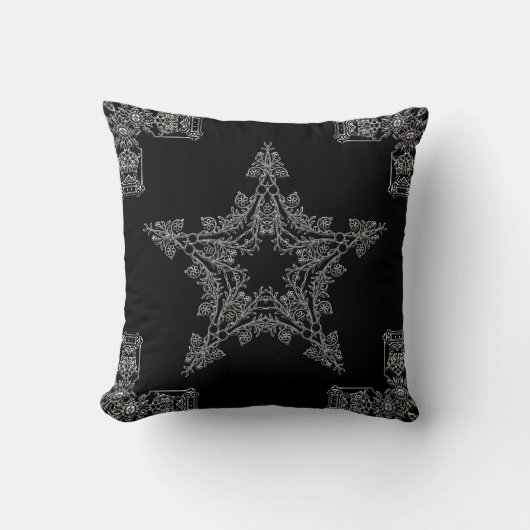 Lace Star Sofa Cushion Kissen (Vorderseite)
