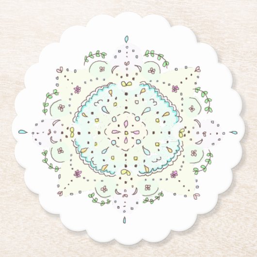 lace untersetzer (Vorderseite)