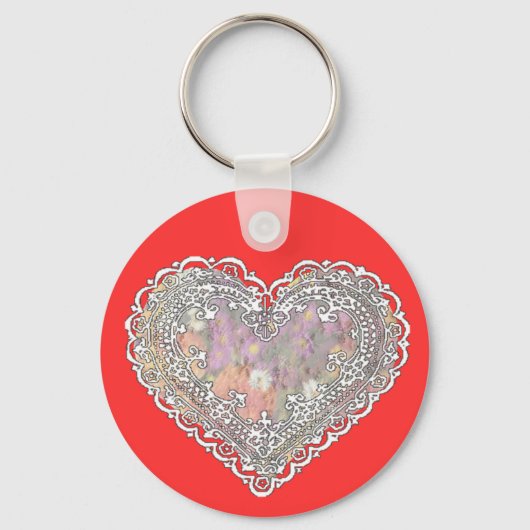 Lace Valentine Schlüsselanhänger (Vorderseite)
