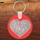 Lace Valentine Schlüsselanhänger (Vorderseite)