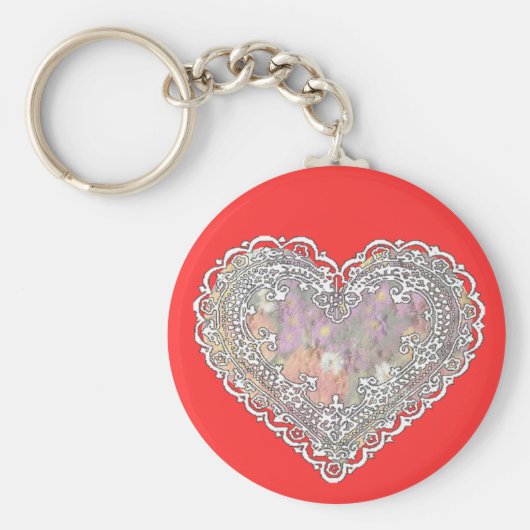 Lace Valentine Schlüsselanhänger (Vorne)