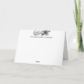 Lace Vielen Dank Dankeskarte (Rückseite)