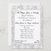 Lace Wedding Einladung (Vorderseite)