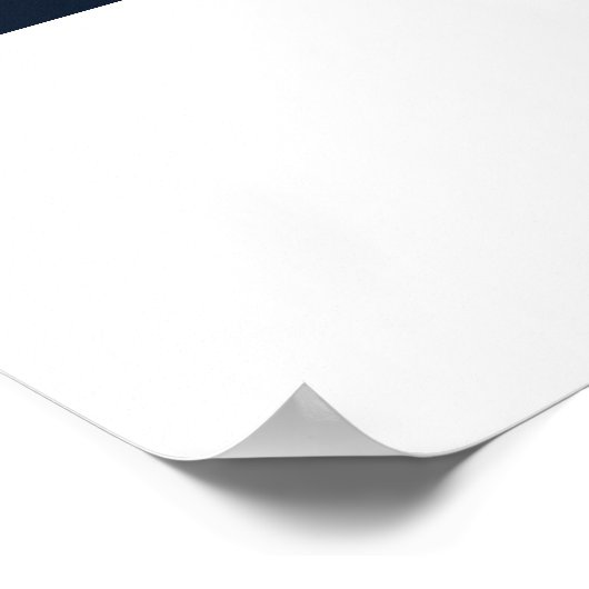 Lace Wings auf Blue Poster (Ecke)