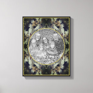 Lacecap Hortensienrahmen Erstellen Sie Ihr eigenes Leinwanddruck