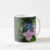 Lacecap Hydrangea Kaffeetasse (VorderseiteRechts)