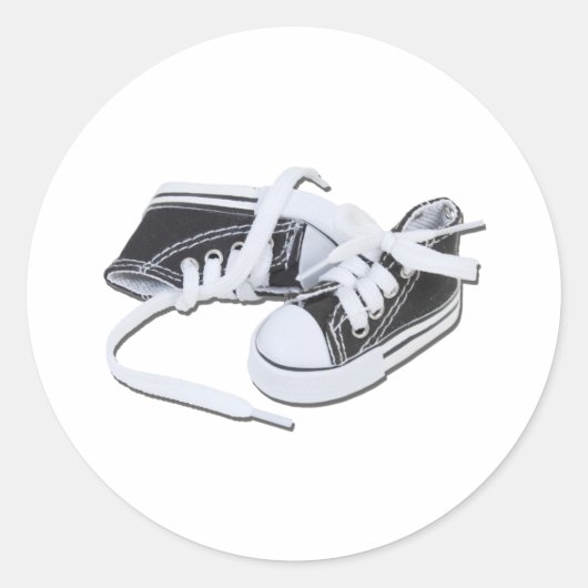 LacedTennisShoes032112.png Runder Aufkleber (Vorderseite)