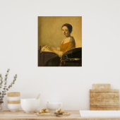 Lacemaker - Johannes Vermeer Fine Art Poster (Küche)
