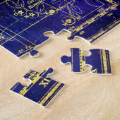 Lacerta Constellation. Puzzle (Seite)