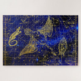 Lacerta Constellation. Puzzle