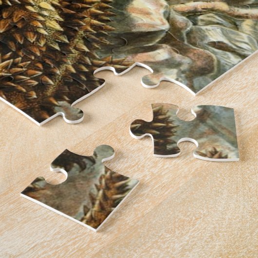 Lacertilia, lizards by Ernst Haeckel Jigsaw Puzzle (Seite)