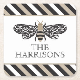 Lacewing Bee Personalisiert Paper Untersetzer