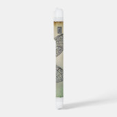 Lacewing Dorsal View 031124IREF238 - Watercolor iPhone Hülle (Linke Seite)