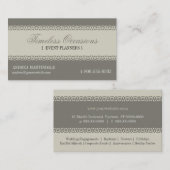 Lacework-Band-Visitenkarte Visitenkarte (Vorne/Hinten)