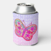 Lacey Butterfly Can Cooler Dosenkühler (Kanne Rückseite)