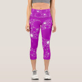 Lacey Constellation Capri Leggings (Vorderseite)