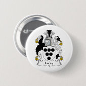Lacey Familienwappen Button (Vorne & Hinten)