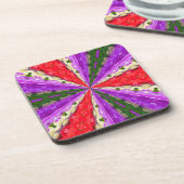 Lacey Kaleidoscope Getränkeuntersetzer (Linke Seite)