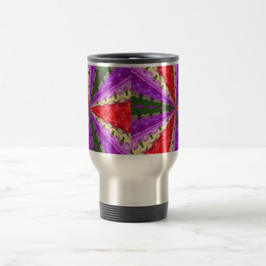 Lacey Kaleidoscope Reisebecher (Mittel)