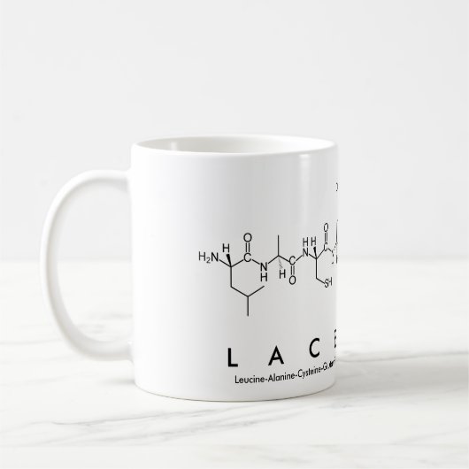 Lacey-Mae Peptidenname Tasse (Links)