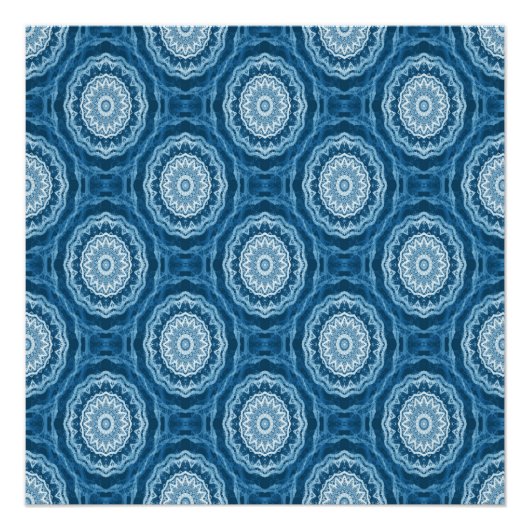 Lacey Mandala... Poster (Vorderseite)