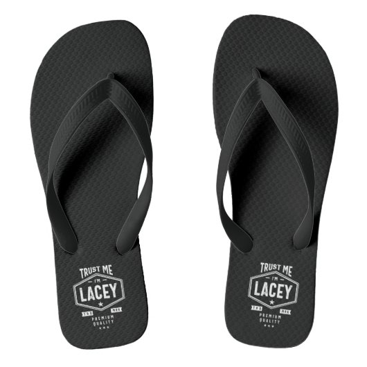 Lacey Personalisiert Name Birthday Badesandalen (Fußbett)