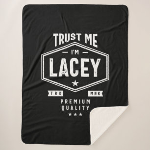 Lacey Personalisiert Name Birthday Sherpadecke