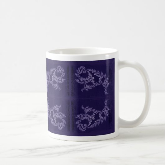 Lacey Swimmer - Lila Blue Kaffeetasse (Rechts)
