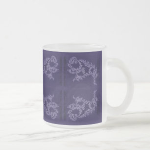 Lacey Swimmer - Lila Blue Mattglastasse