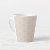 Lacey Vintage Latte Tasse (Linke Ecke)