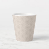 Lacey Vintage Latte Tasse (Vorderseite)