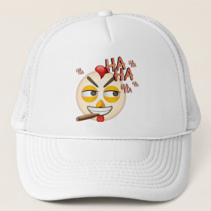 Lach-Emoji-T-Shirt Truckerkappe