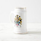 Lach Familienwappen Bierglas (Vorderseite Links)