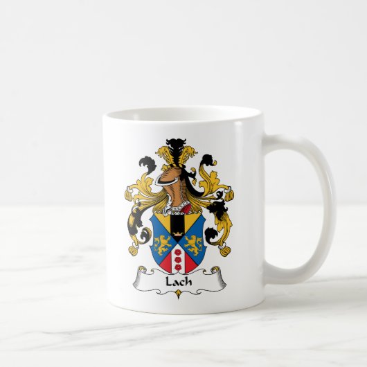 Lach Familienwappen Kaffeetasse (Rechts)