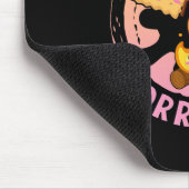 Lach öfter, sorge dich weniger Wochenend-Clamping- Mousepad (Ecke)