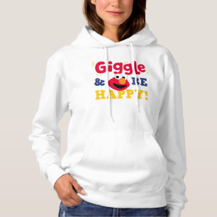 Lach und sei glücklich Elmo Hoodie