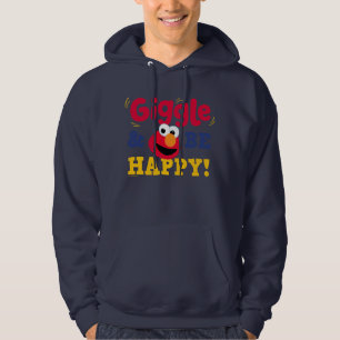 Lach und sei glücklich Elmo Hoodie