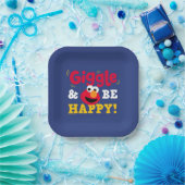 Lach und sei glücklich Elmo Pappteller (Party)